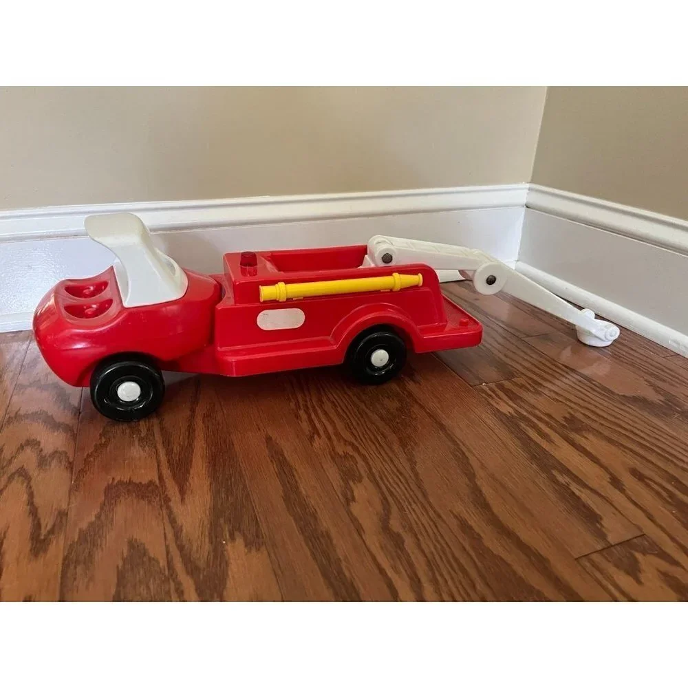 Vintage Little Tikes Fire Truck Toy